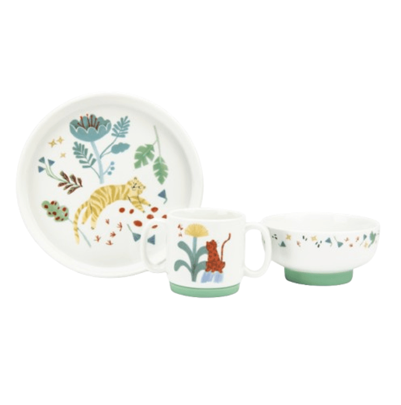 Moulin Roty Servise i Porselen - La forêt Mawa