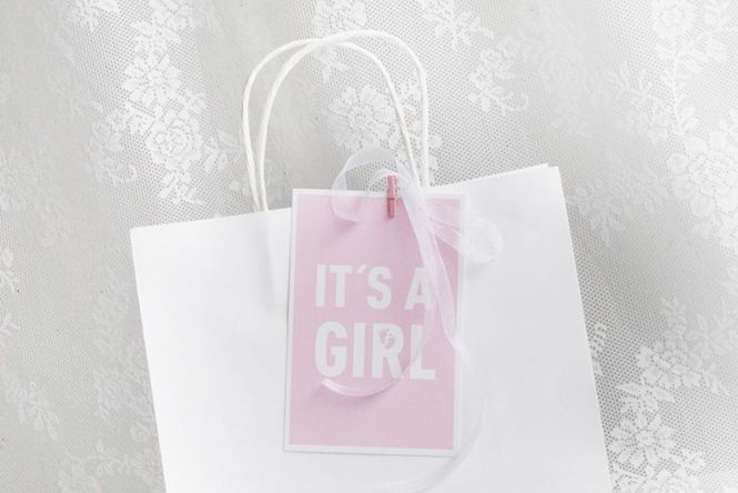 Hovedbilde Gratulasjonskort, It's a Girl 