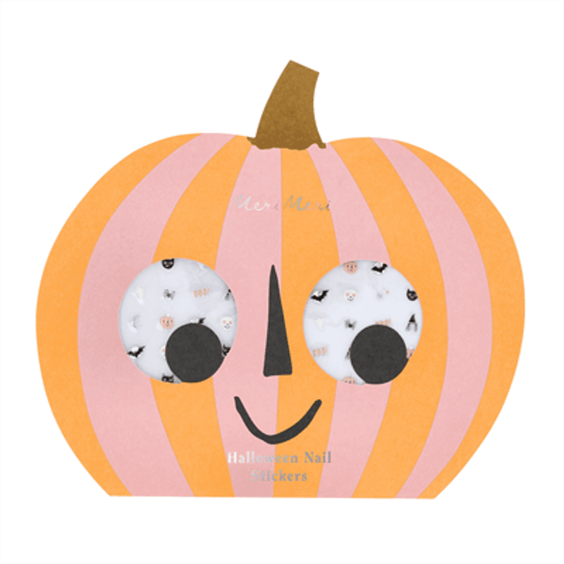 Meri Meri Negleklistremerker med Halloween-Motiv