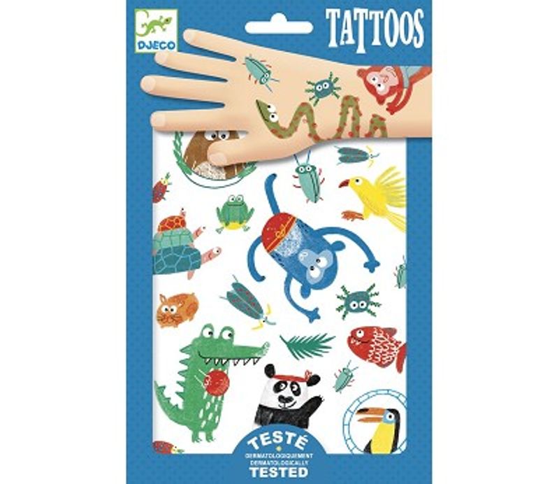 Djeco Tatoveringer - Ville Dyr