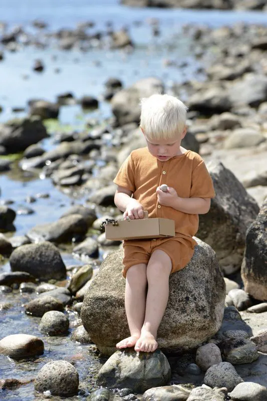 miljøvennlig bøttesett, strandsett, resirkulert, krabbesnøre, strandleker, paviljongelt, strandbingo,